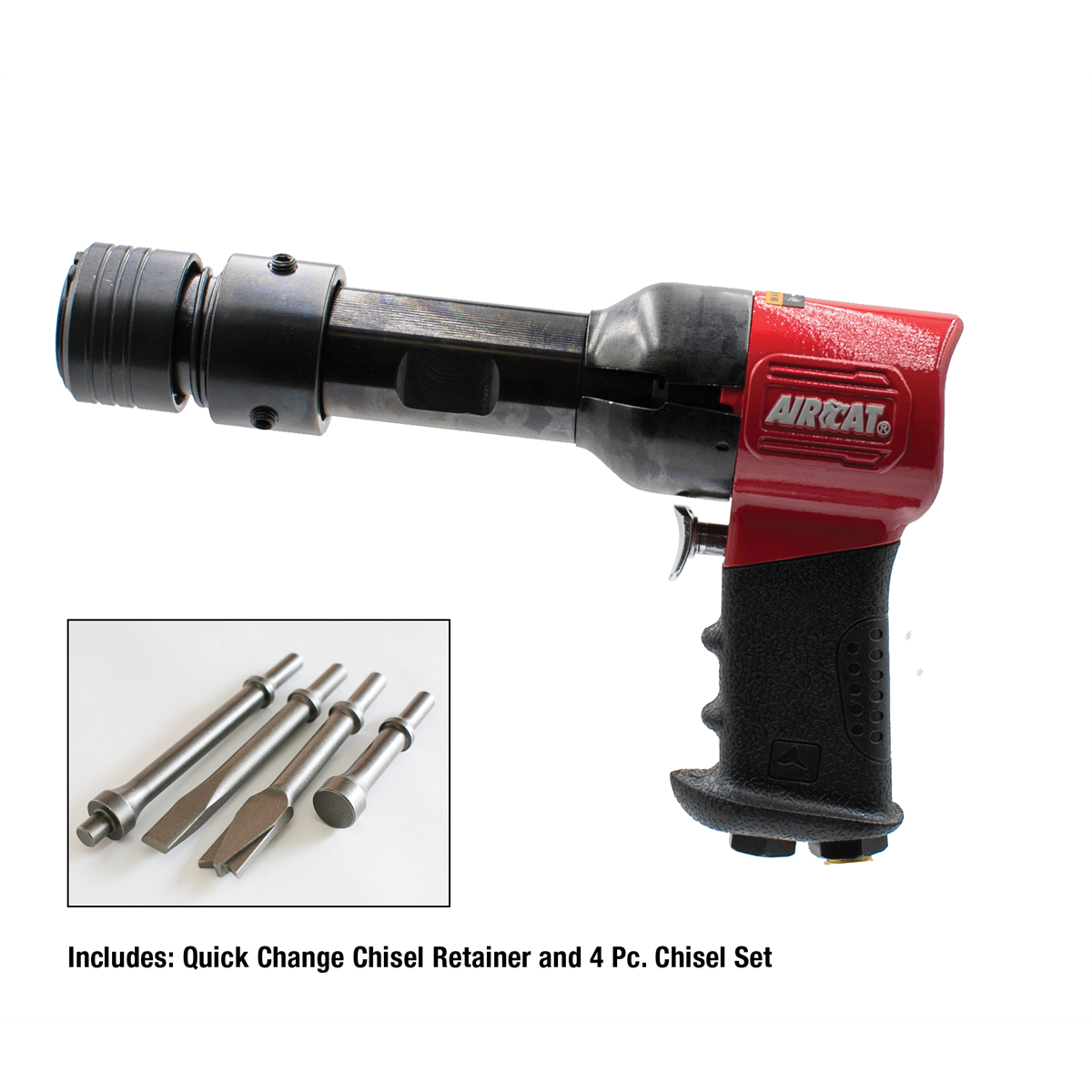 AirCat Super Duty 0.498" Shank Air Hammer Kit