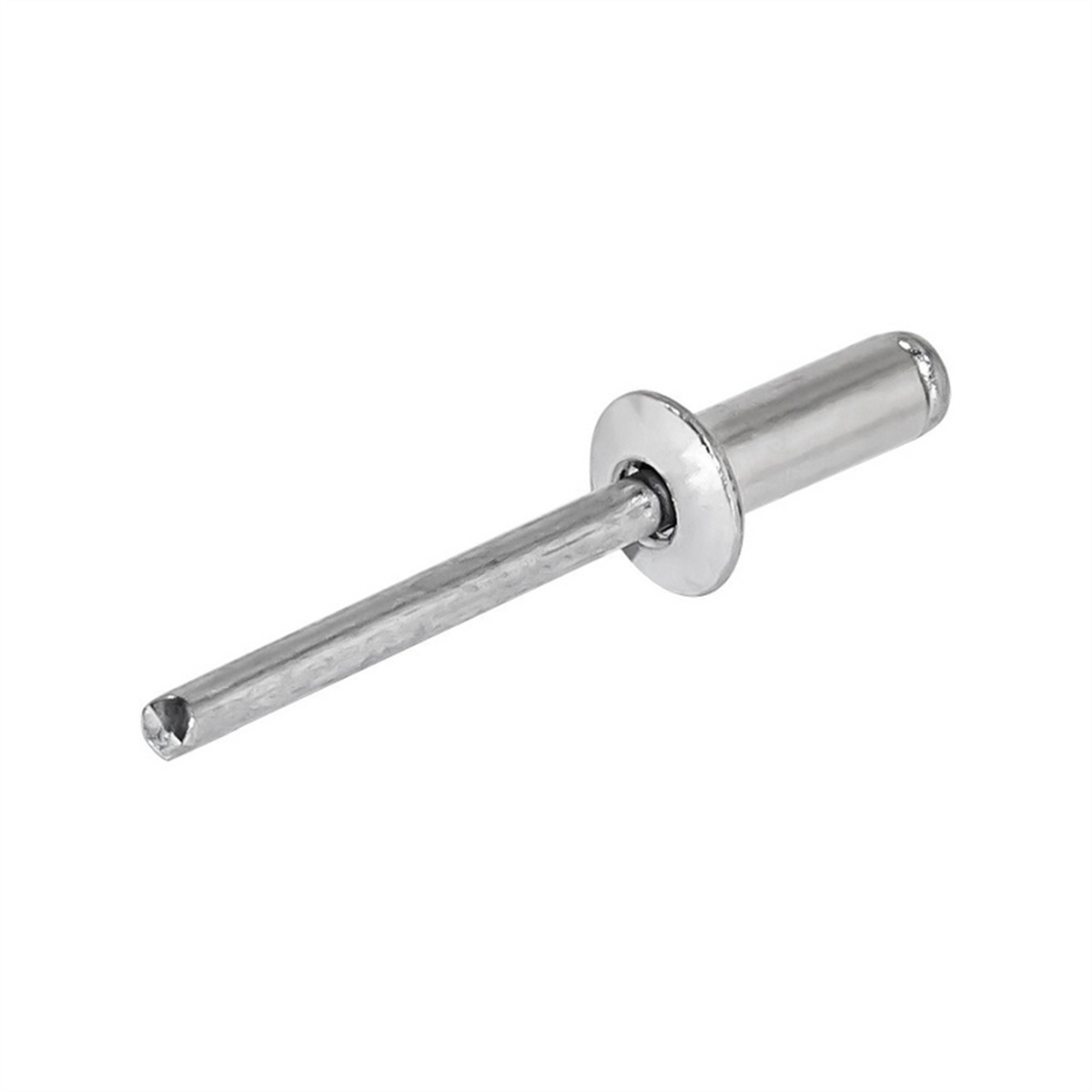 AES Industries 26544 Blind Pop Rivet with Mandrel, 1/8 in Dia x 1/2 in Grip Range, Aluminum
