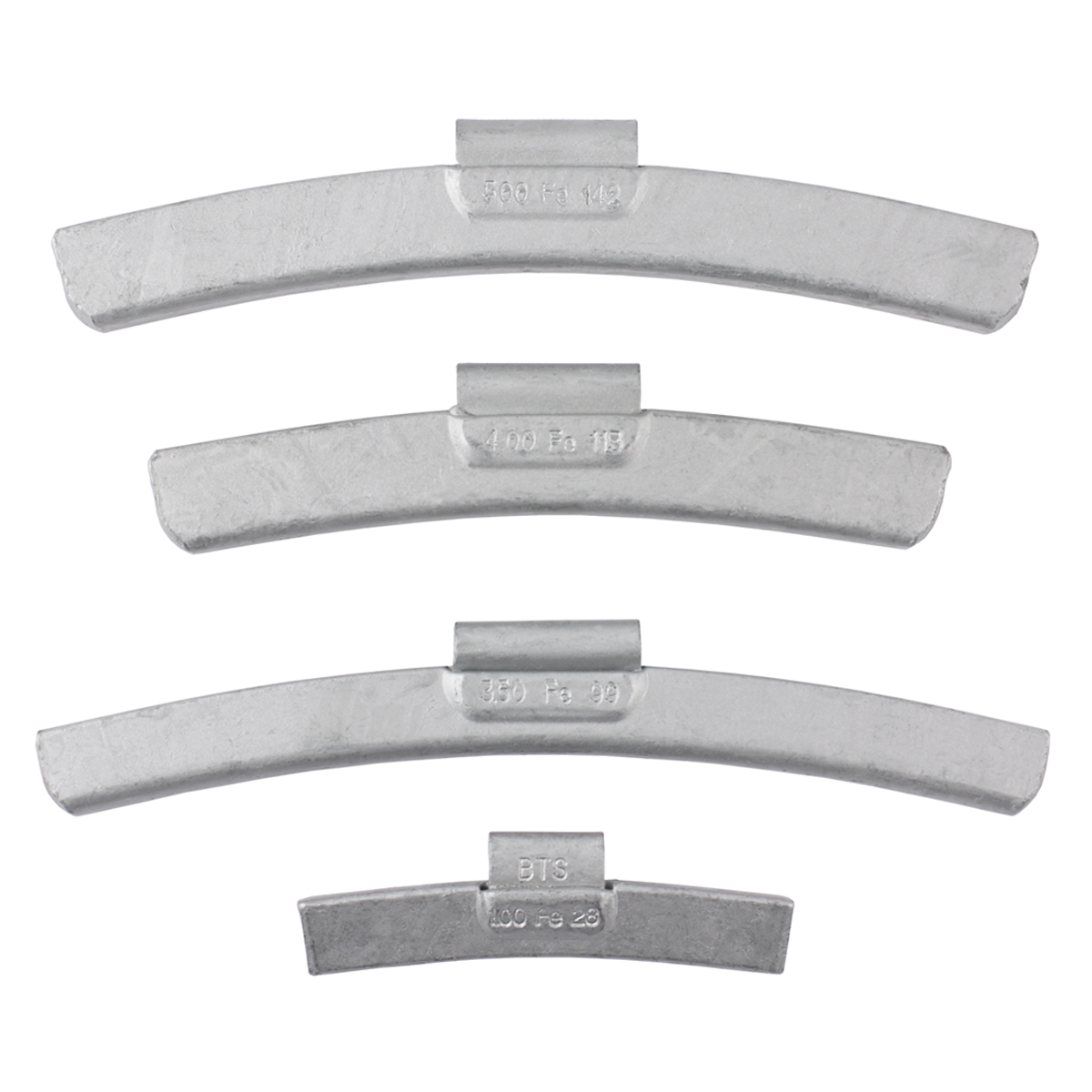 COATS Company BTSFE Coated Steel  2.5Oz. Clip-On Wheel Weight