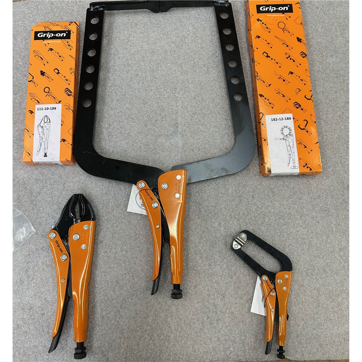 GRIP-ON GRIP-ON 6 PC BUNDLE - 1 EACH OF LOCKING PLIERS