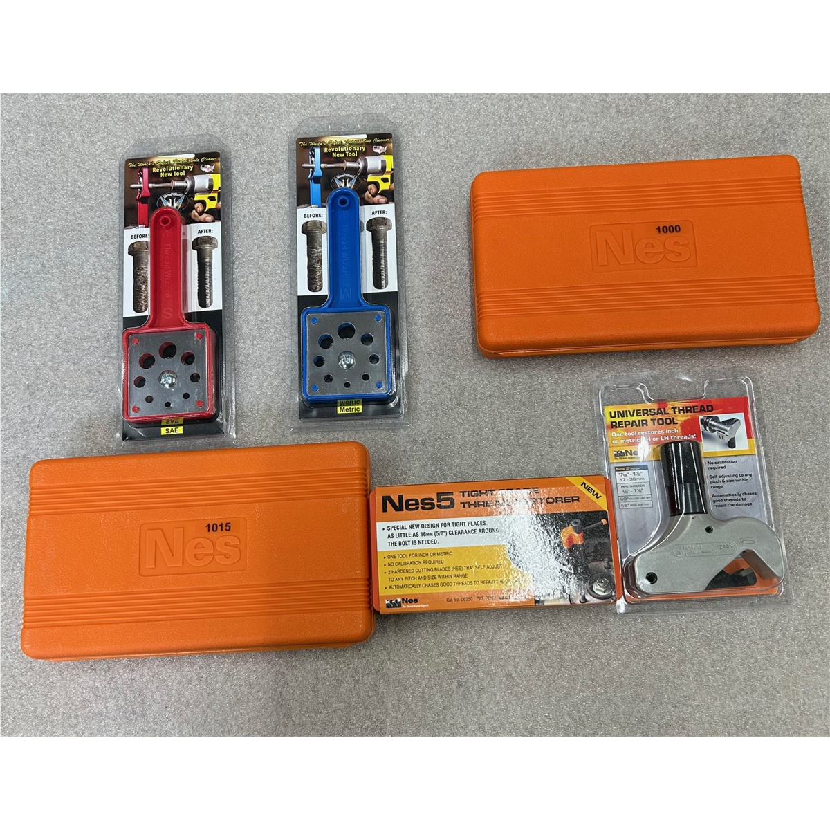 NES NES/TW 6 PC BUNDLE - 1 EACH OF NES AND THREAD WIZARD ITEMS