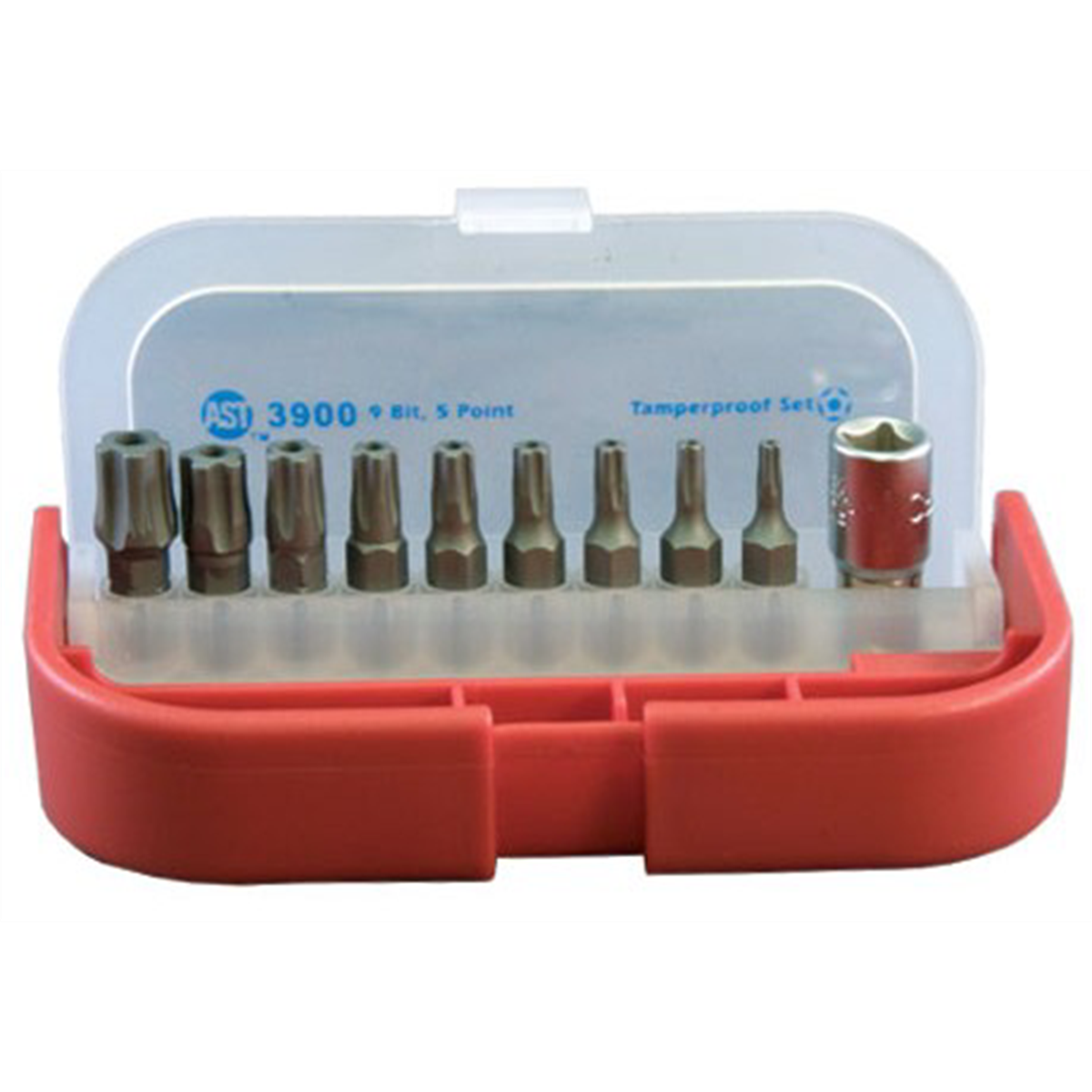 ASSENMACHER 10pc 5 Point Tamperproof Bit Set T10-T50