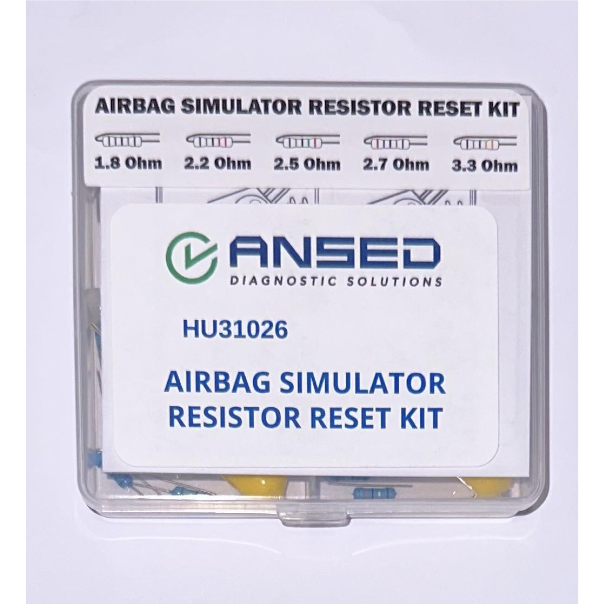 Ansed Diagnostic Solutions Airbag Simulator Resistor Reset Kit