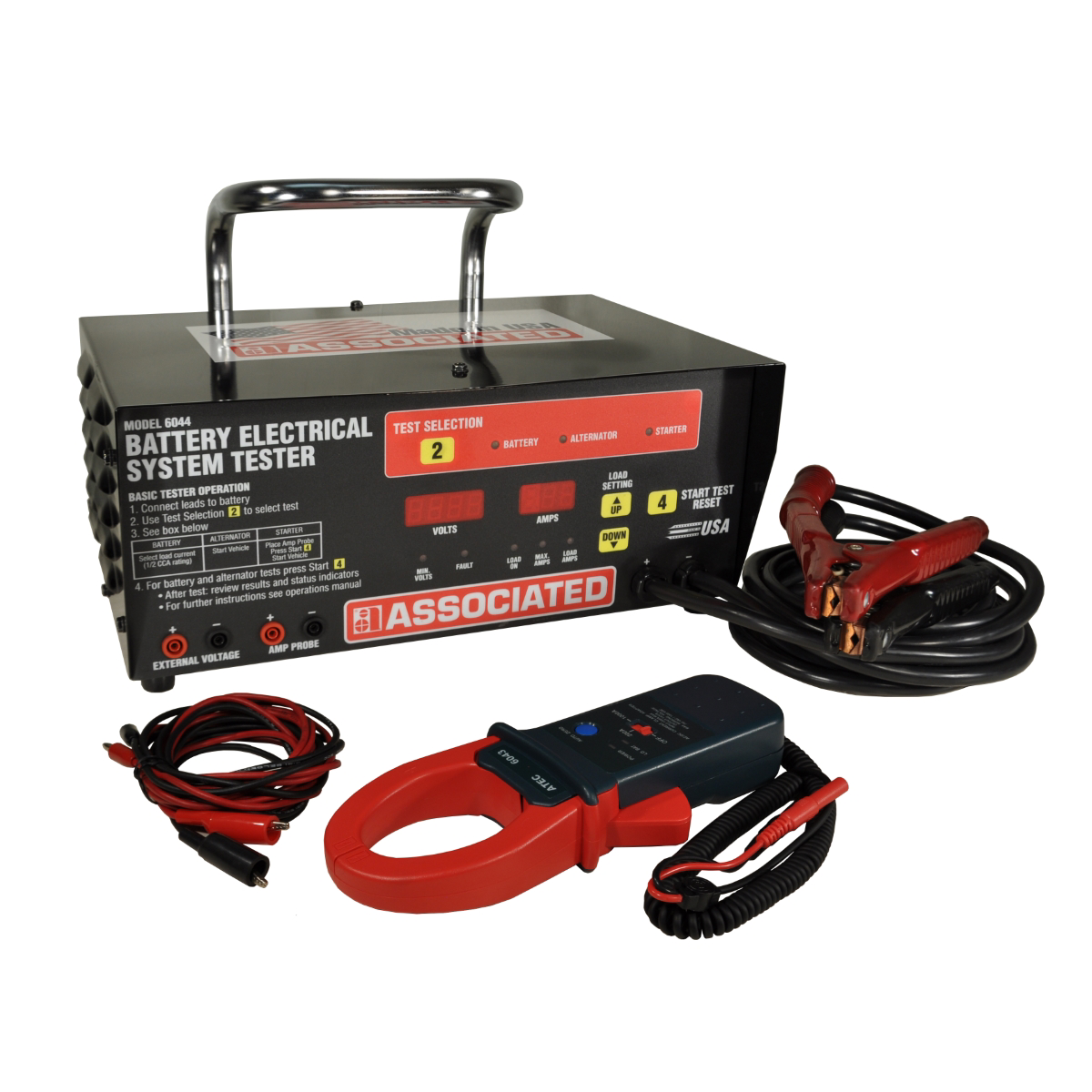 Associated 12V and 24V Electrical Systems Tester for Heavy Duty
