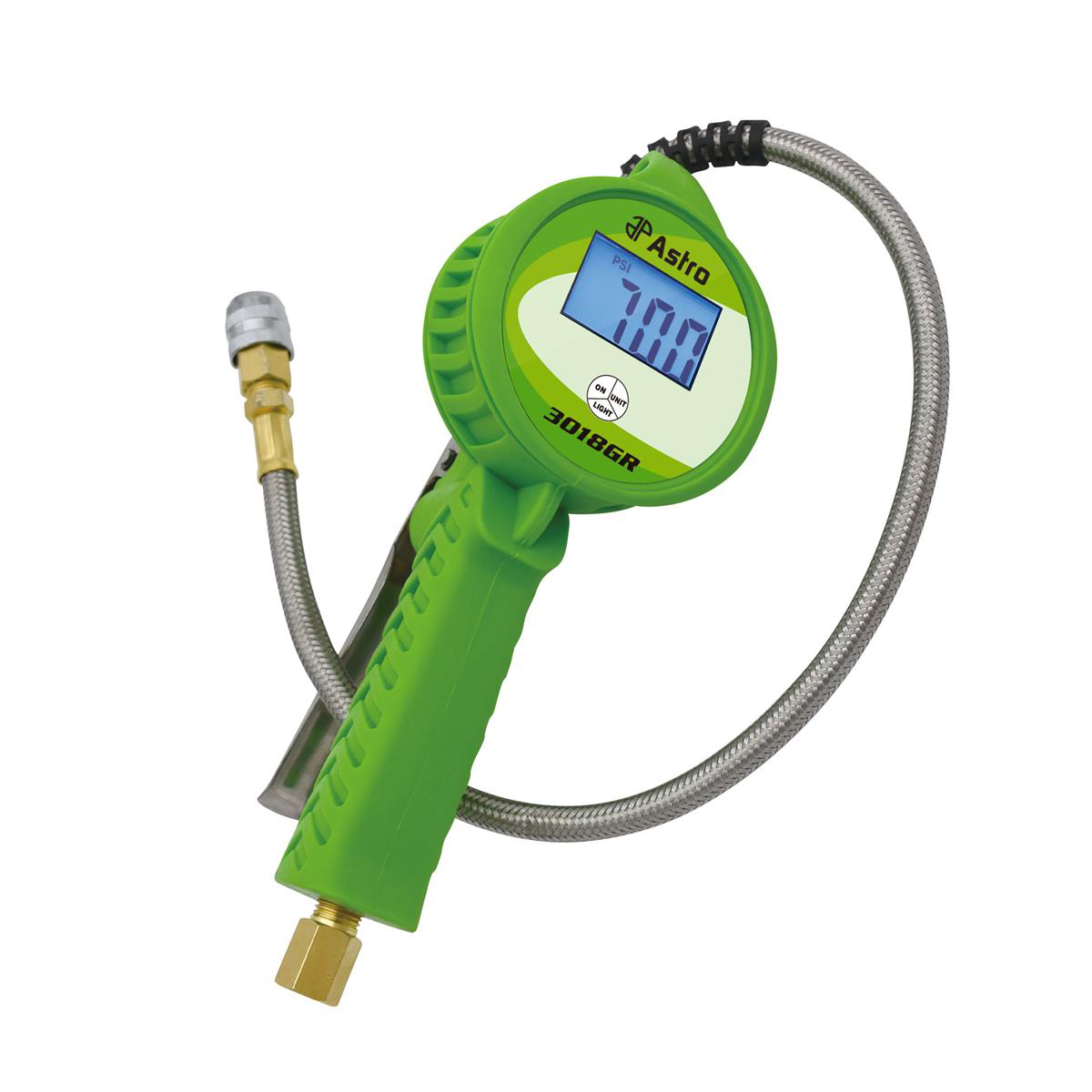 Astro Pneumatic stainless steel clear coated hose assembly