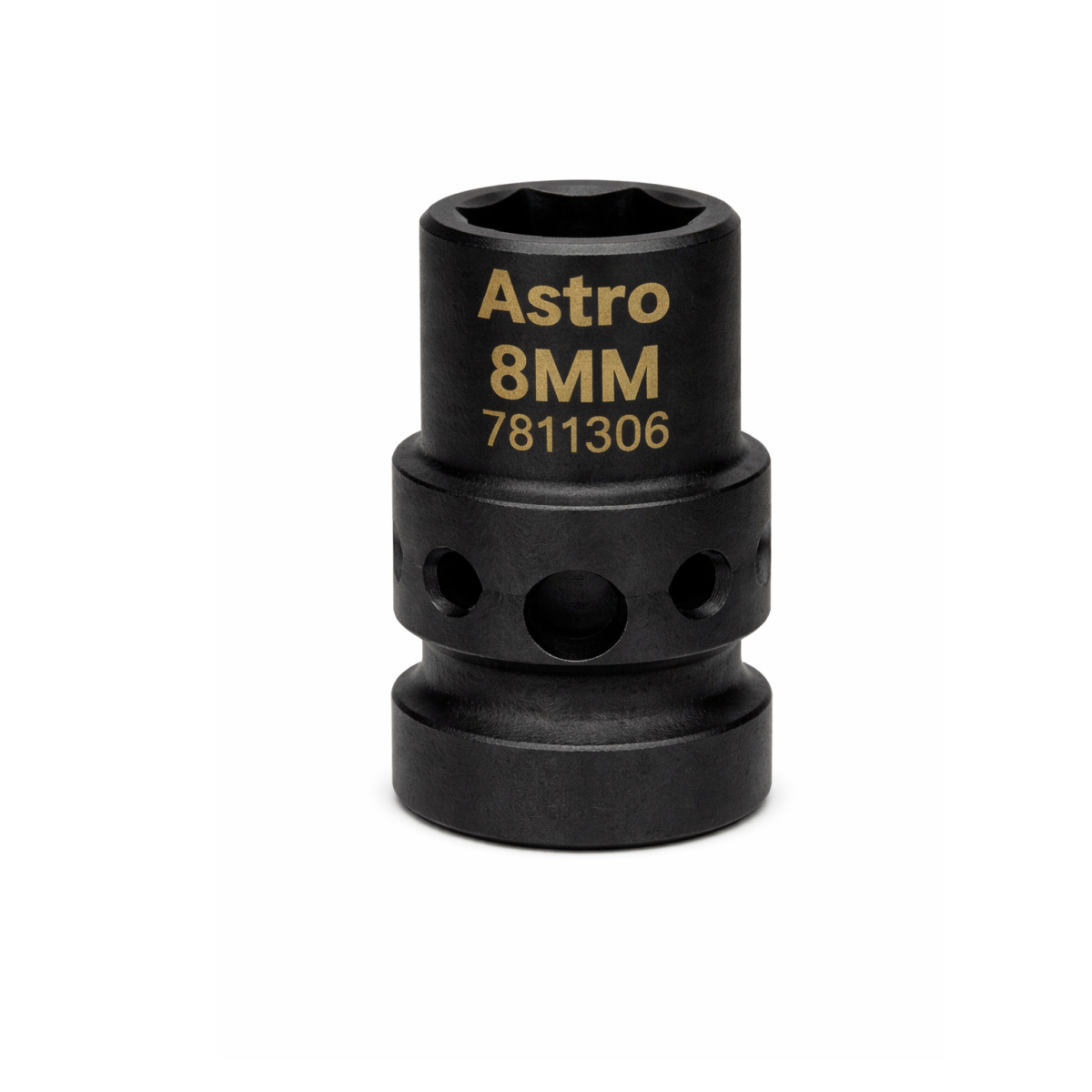 Astro Pneumatic 8mm 1/4 inch Drive Low Profile Nano Impact Socket - Metric