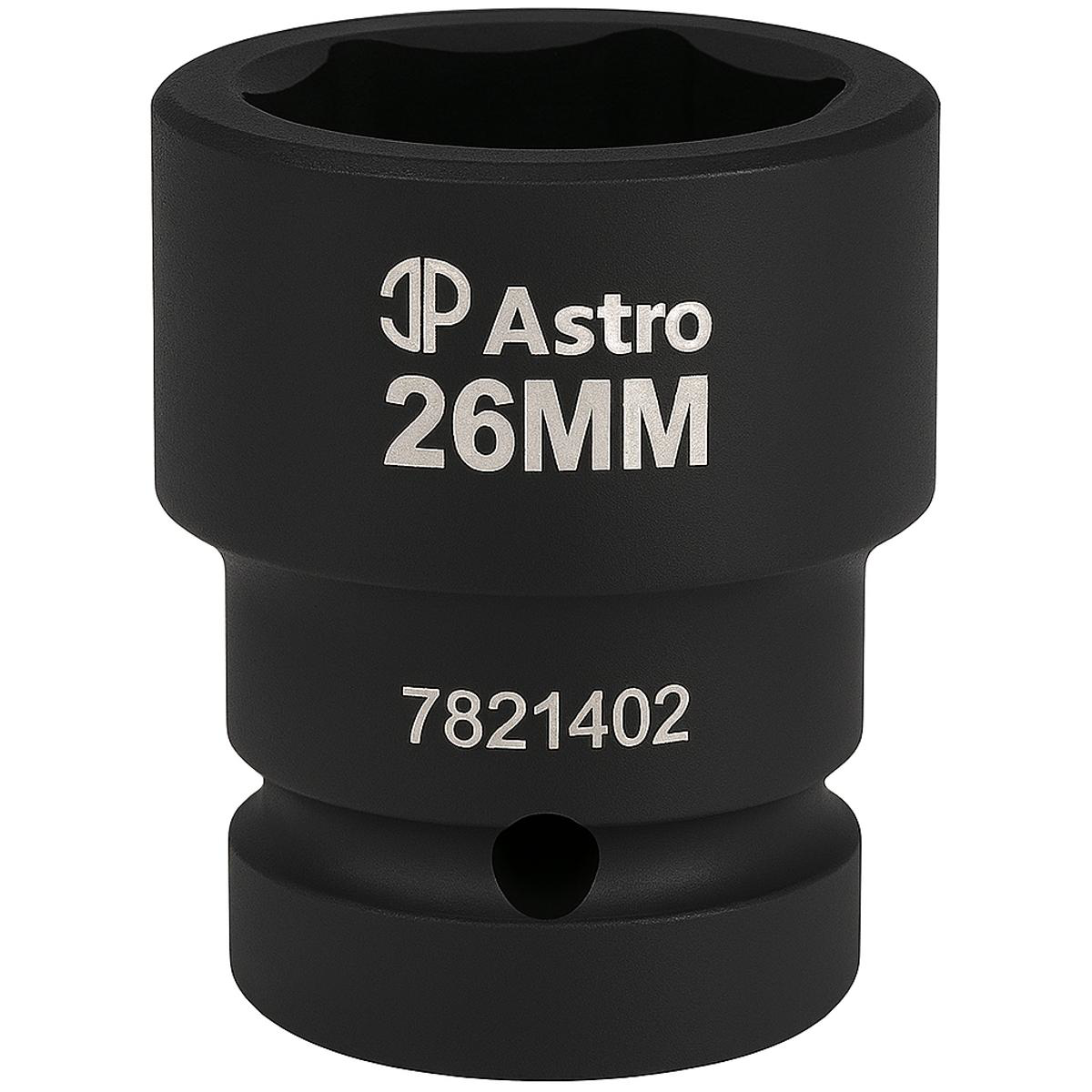 Astro Pneumatic 26mm 1/2 Inch Drive Low Profile Nano Impact Socket