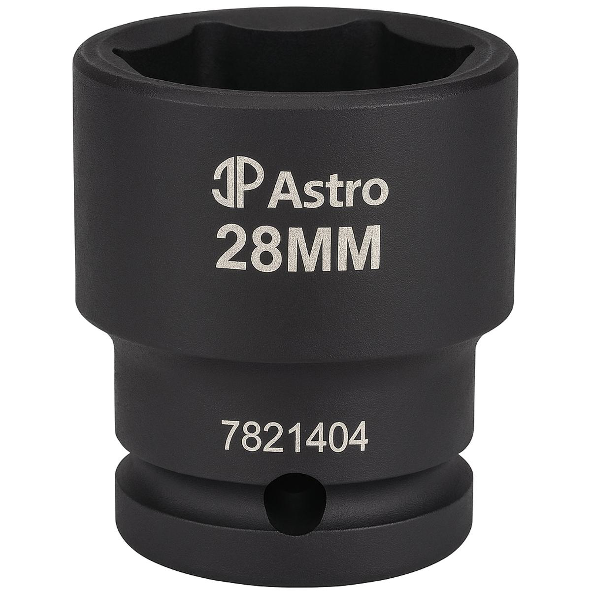 Astro Pneumatic 28mm 1/2 Inch Drive Low Profile Nano Impact Socket