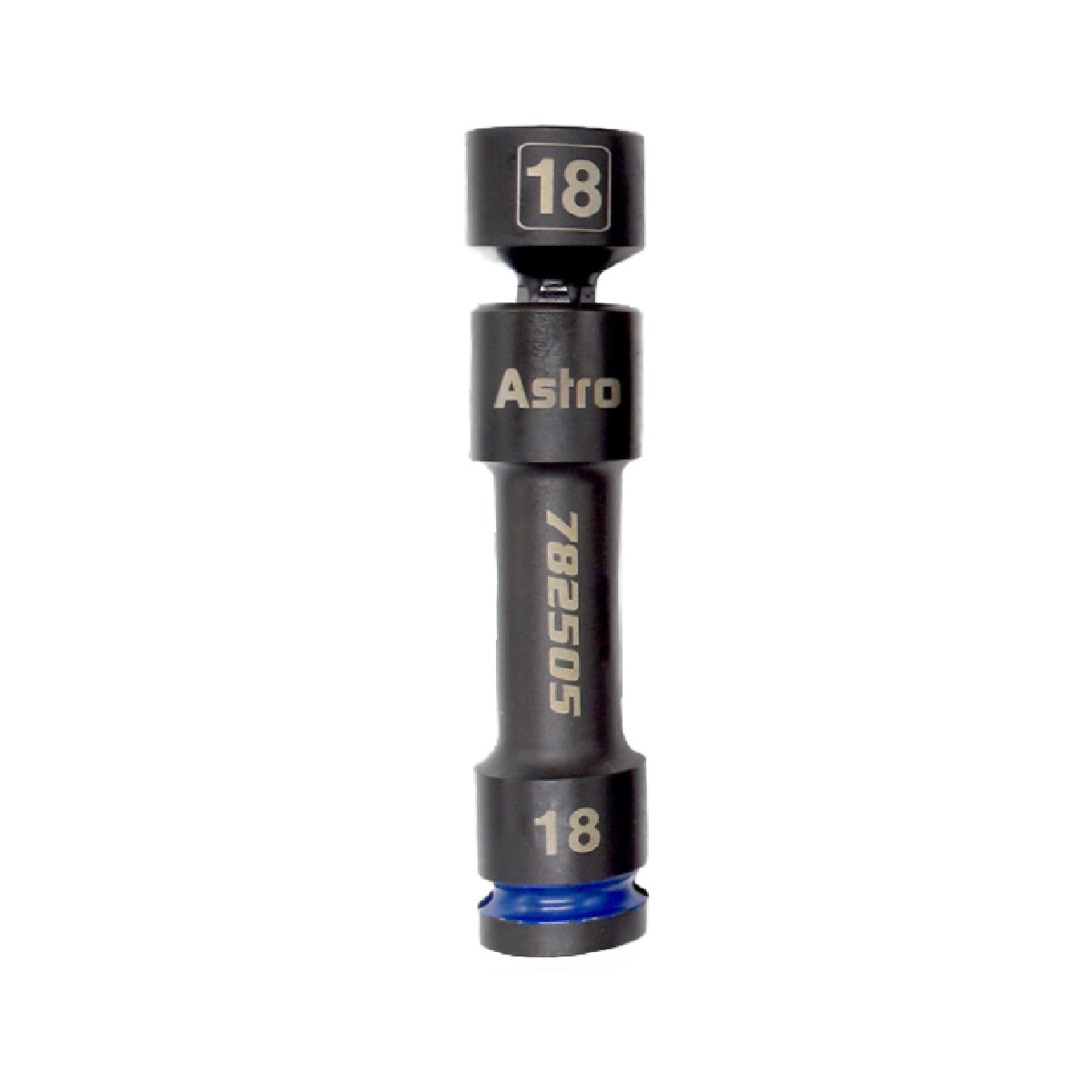 Astro Pneumatic 1/2 Inch Drive 18mm 12-Point Pinless Heavy-Duty Driveline Impact Socket