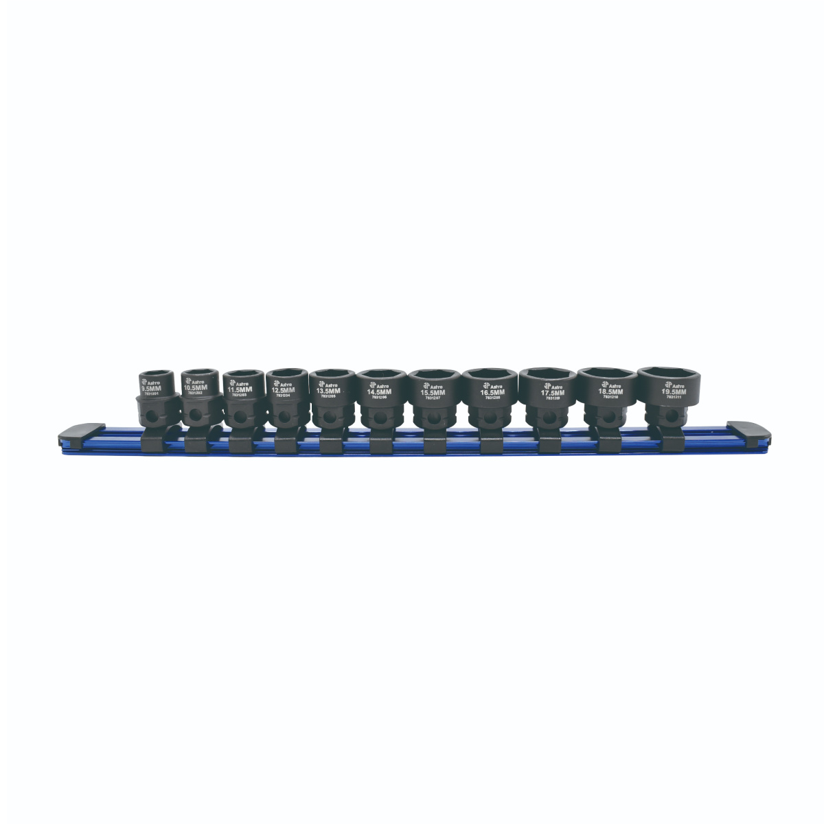 Astro Pneumatic 3/8 Inch Drive Half Size Nano Socket Set for Undersized Swollen or Damaged Bolts