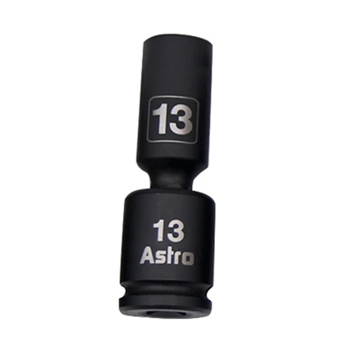 Astro Pneumatic 10 mm 3/8 Inch Drive Mid-Length Pinless Universal Impact Socket - Metric