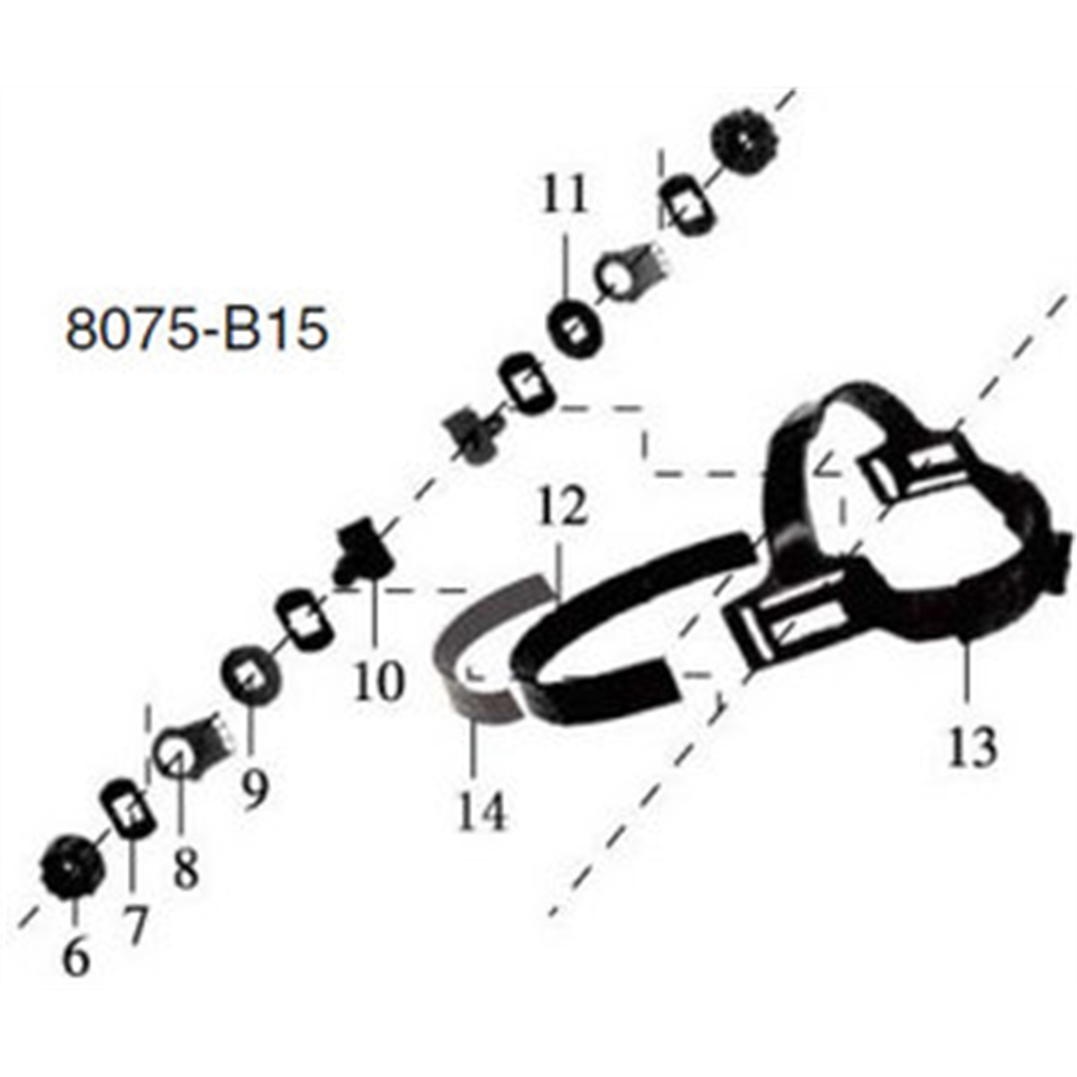 Astro Pneumatic 8075 HEAD GEAR ASSMBLY