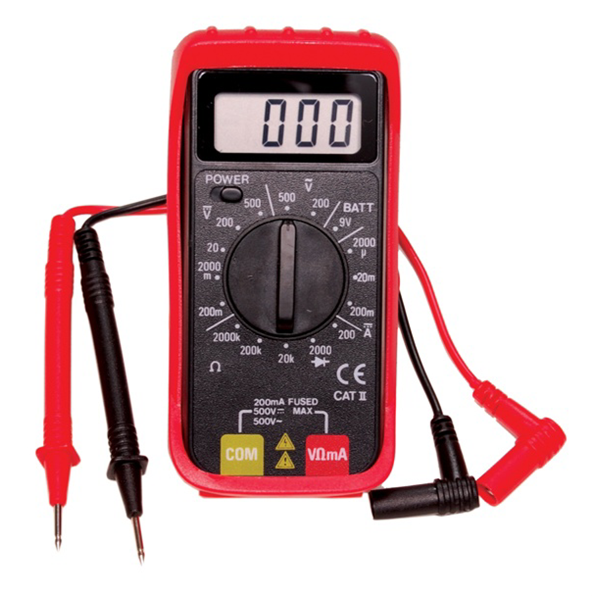Atd Tools Digital Mini Multimeter