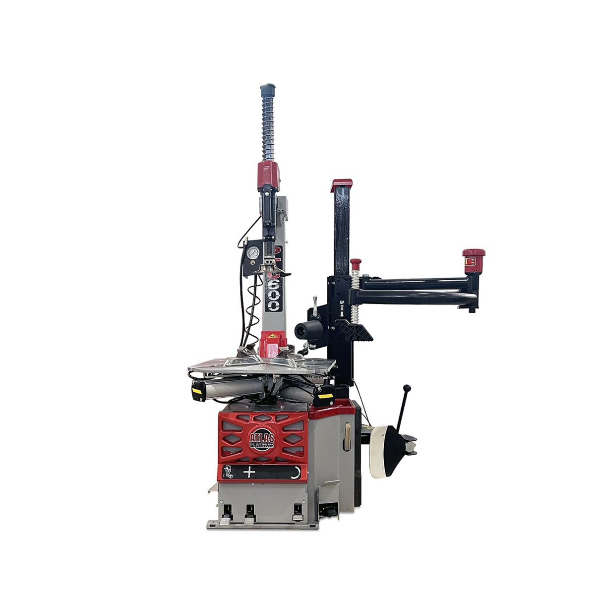Atlas Equipment Platinum PTC600 Tilt-Back Rim Clamp Tire Changer w/ Assist Arm (Will Call)
