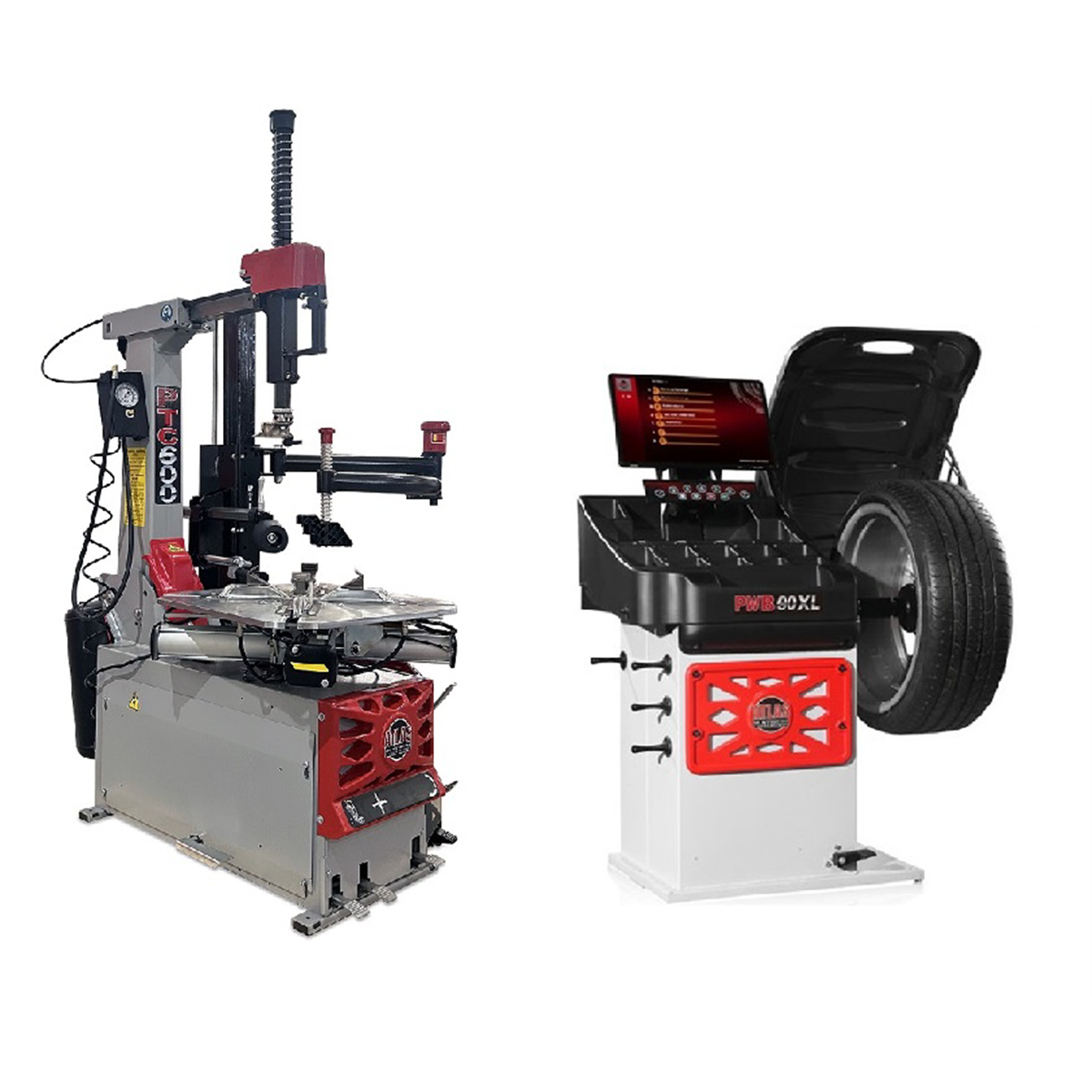 Atlas Automotive Equipment Platinum PTC600 + PWB90XL Combo Package (Will Call)