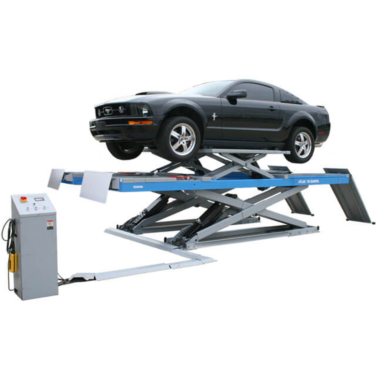 Atlas Automotive Equipment 12AWFSL Alignment Scissor Lift with Runway Lifts 12000 lb. Capacity (WILL CALL)