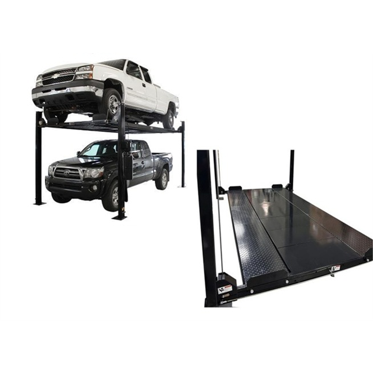 Atlas Auto Equipment Garage PRO8000EXT-L and Pro-Floor Combo