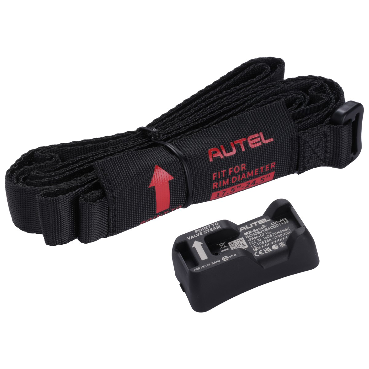 Autel CVS-A01 Fabric-Banded R17.5-24.5 Programmable CV TPMS Sensor