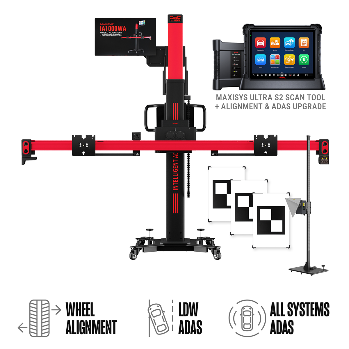 Autel Maxisys Ia1000 All-systems Calibration System With Ms Ultra S2