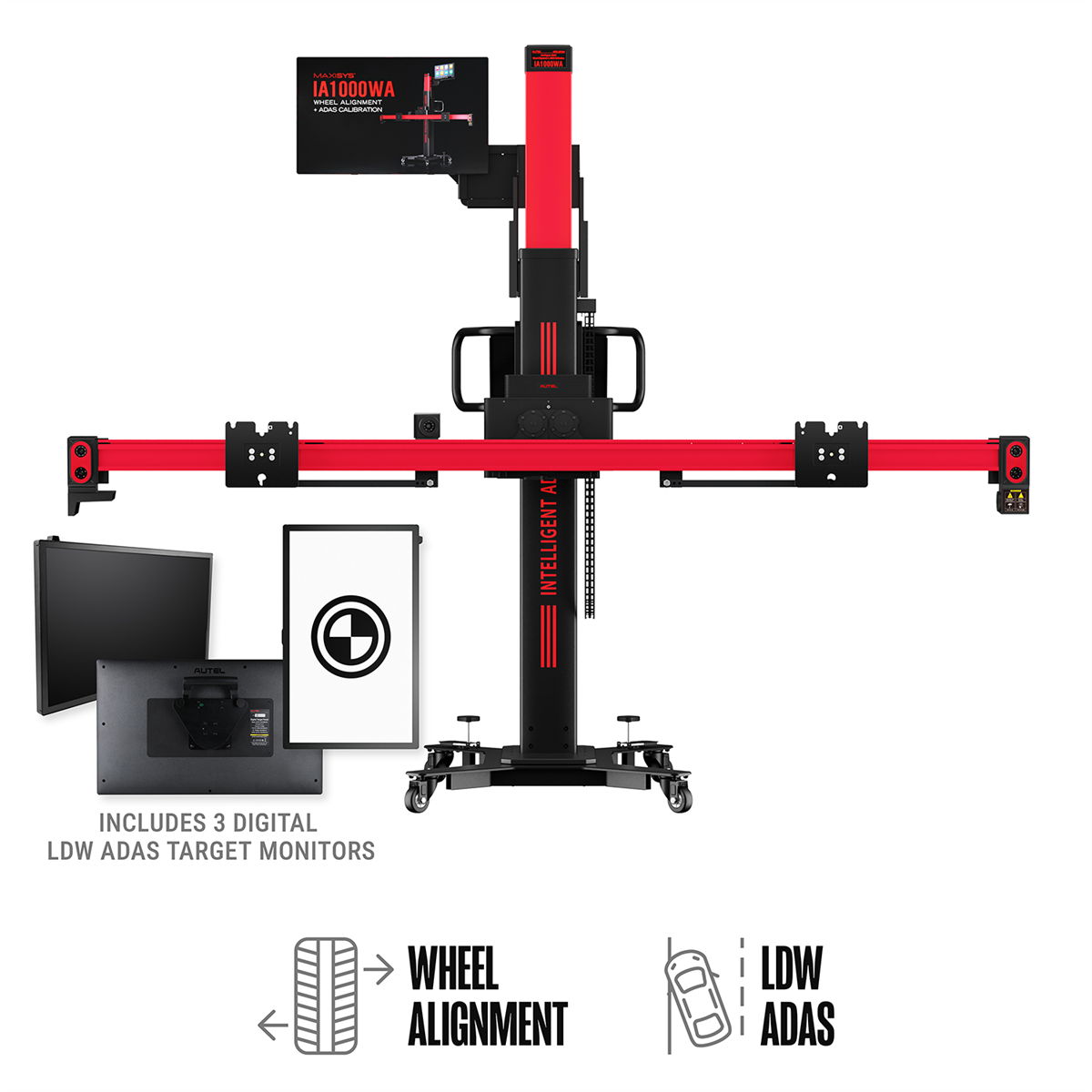 Autel Ia1000 Automated Alignment And Adas System W Digital Targets