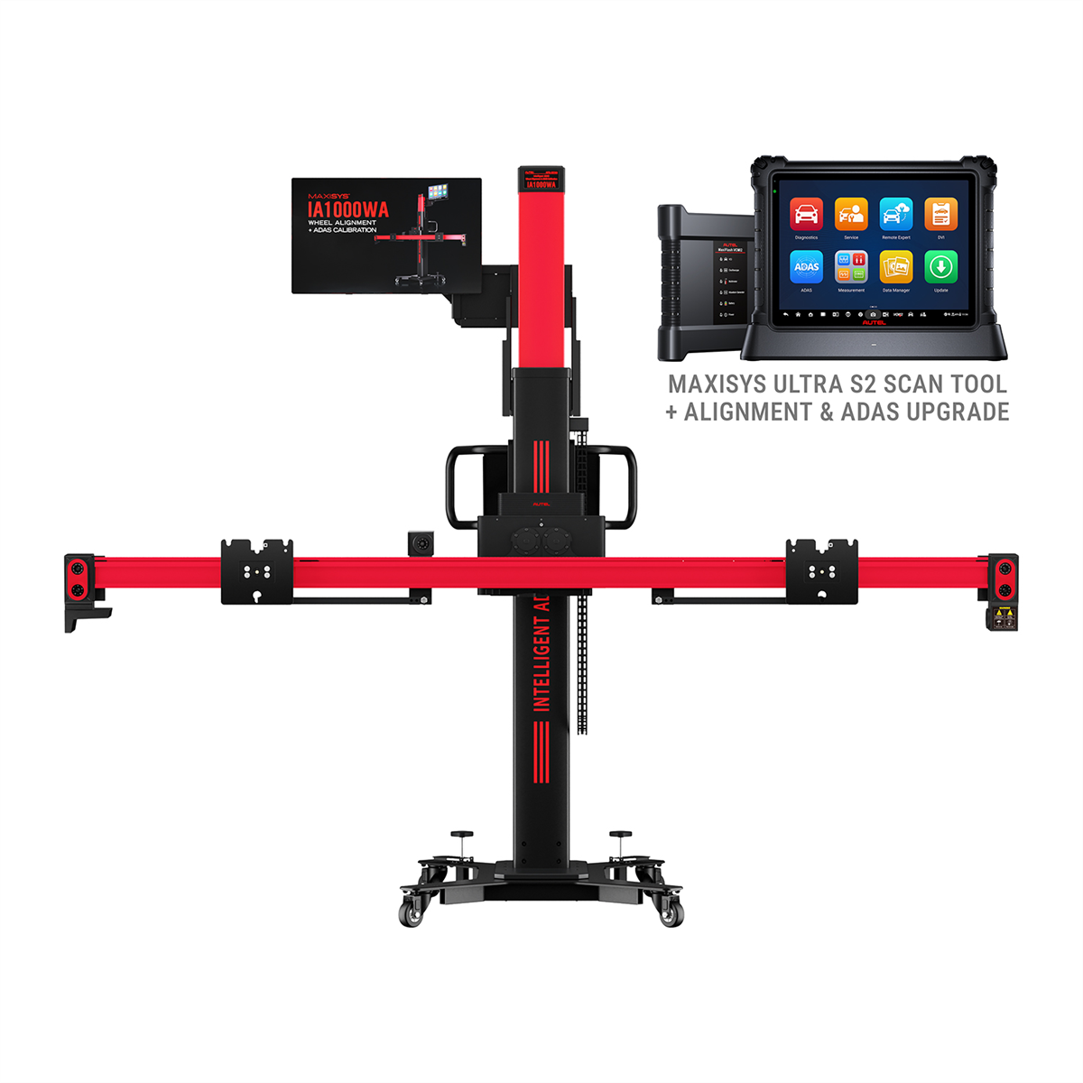 Autel Maxisys Ia1000 Automated Adas Calibration And Wheel Alignment System With Ms Ultra S2