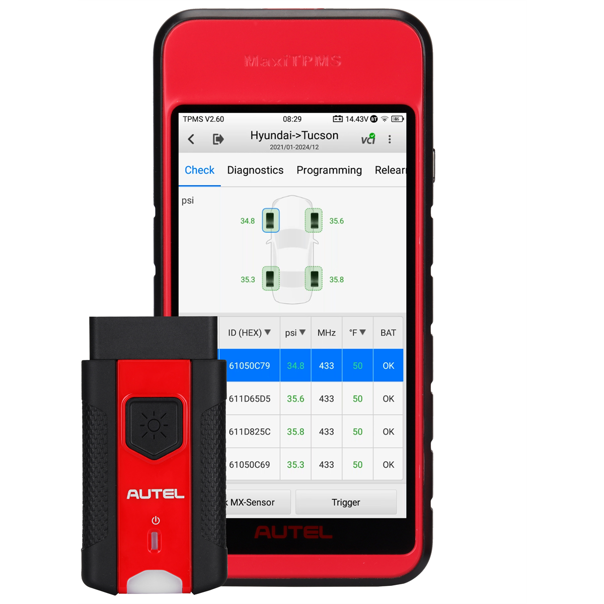 Autel MaxiTPMS Diagnostic Service Tool