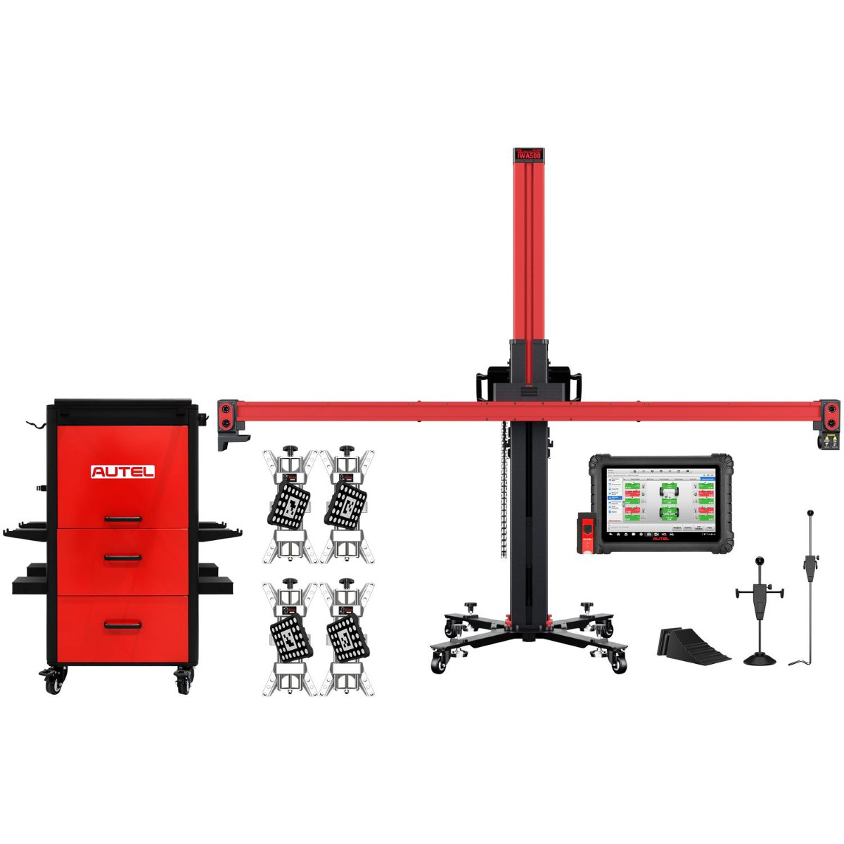 Autel IWA500 Wheel Alignment System with Tablet