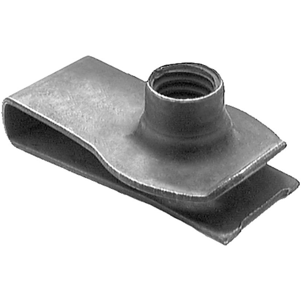 AUVECO 10055 Extruded U-Nut, 3/8 in - 16 TPI Screw, Phosphate