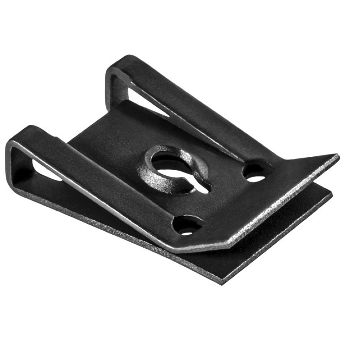 AUVECO 10065 Spring-Type U-Nut, #8 Screw, Phosphate
