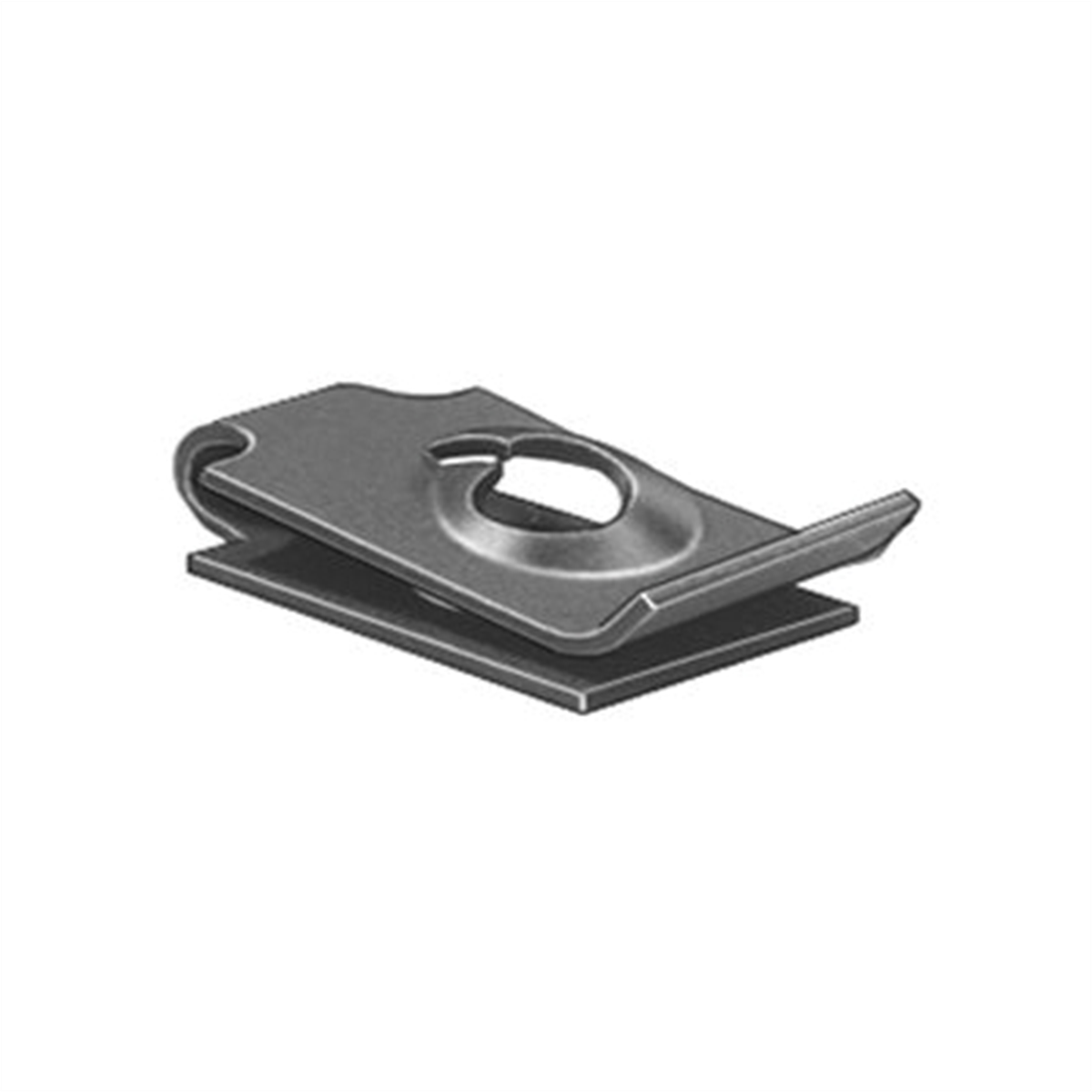 Auveco 10666 U-nut, #8 Screw, Phosphate
