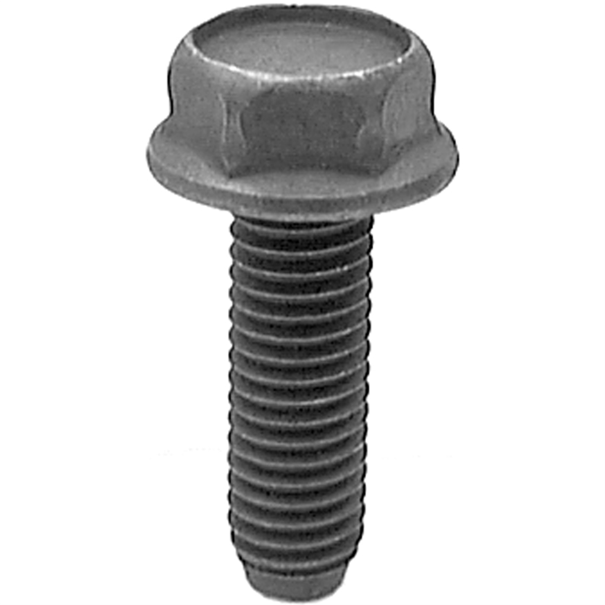 Auveco 8 X 1.25 X 25mm Metric Hex Flange Hd Screw - Phos