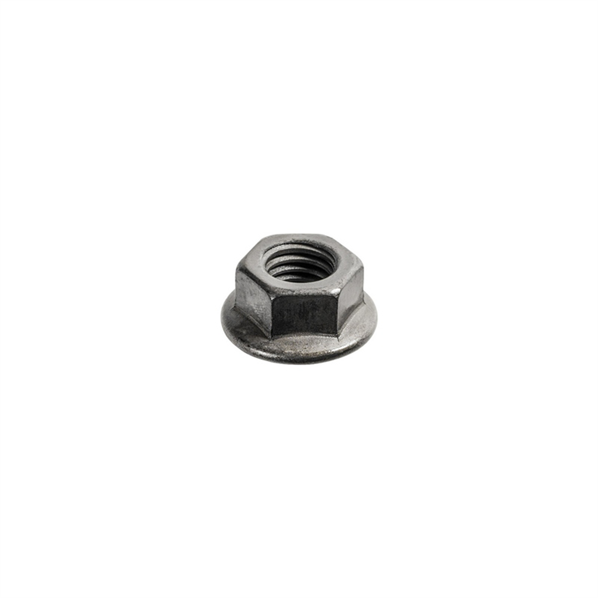 Auveco 11645 Hex Flange Nut, M10 X 1.5 Mm Screw X 10 Mm H X 15 Mm Across Flats, Phosphate