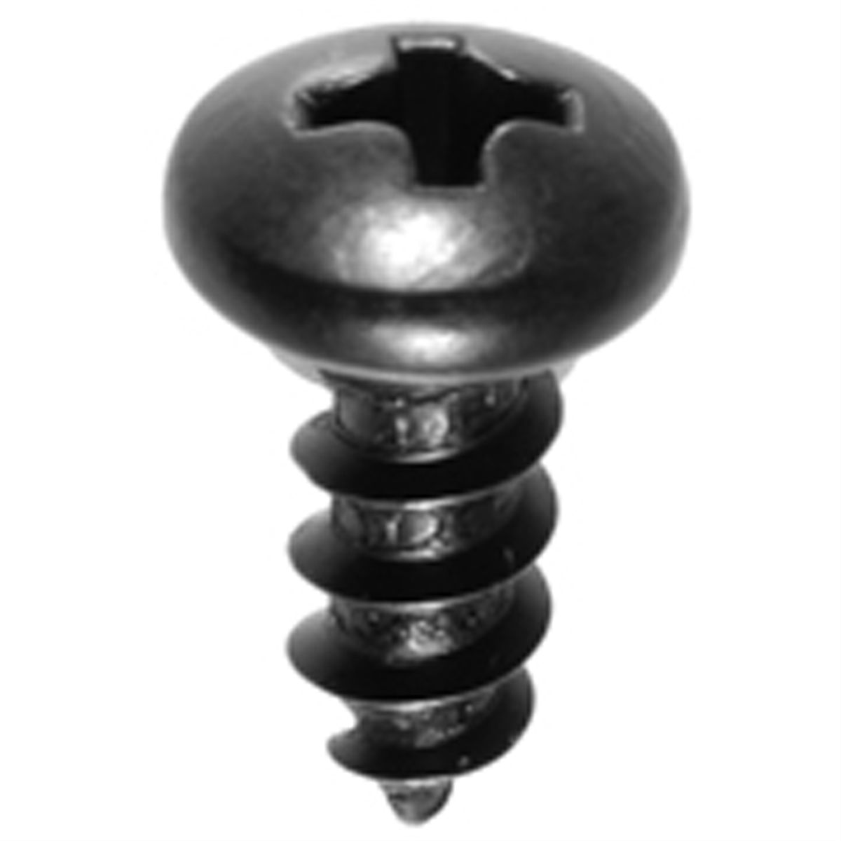 Auveco #10 X 1/2 Phil Pan Hd T.s. - Black Oxide