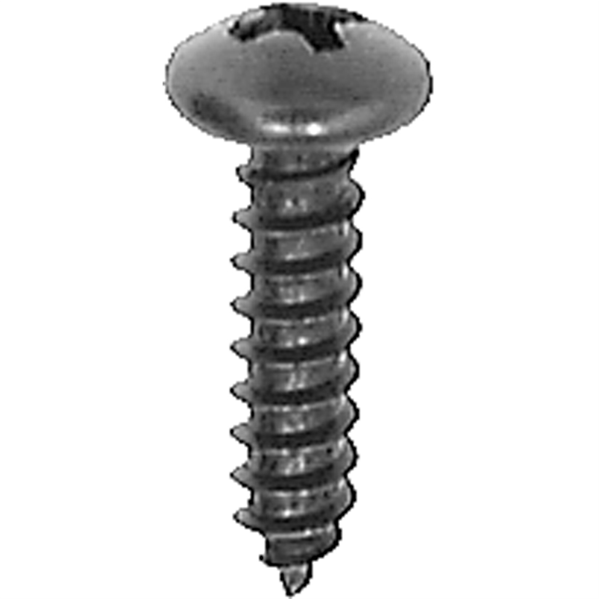 Auveco #10 X 3/4 Phil Pan Hd T.s. - Black Oxide