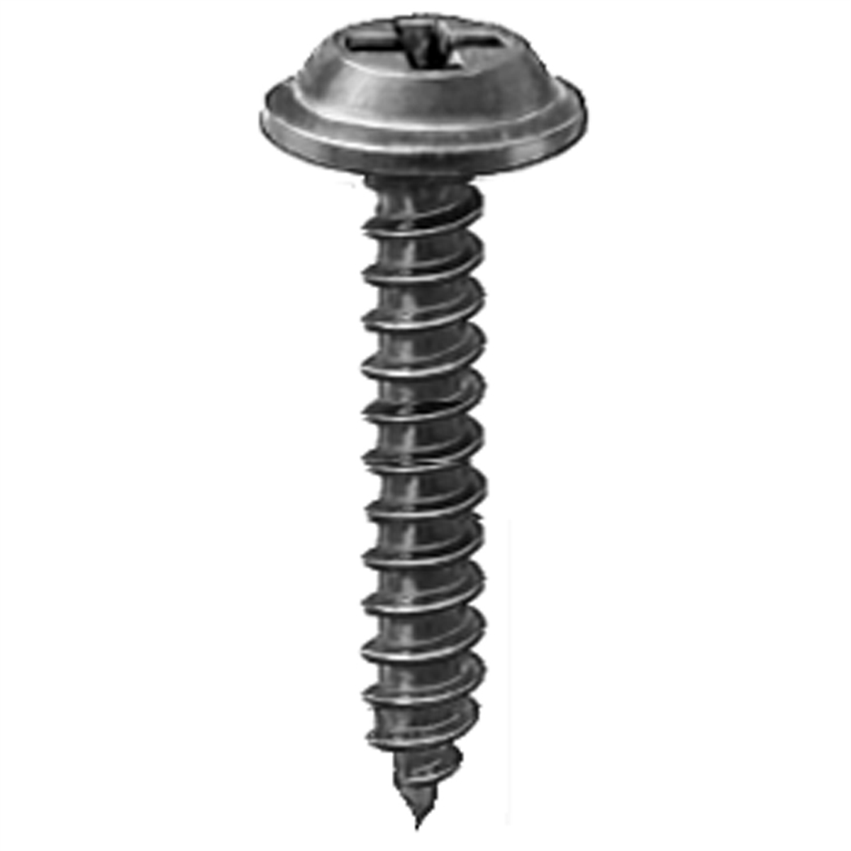 Auveco Phil.flat Washer Hd T.s. 8 X 1 Black