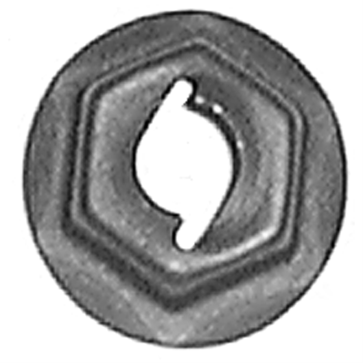 Auveco Thread Cutting Nut 5mm Stud Size -phos.