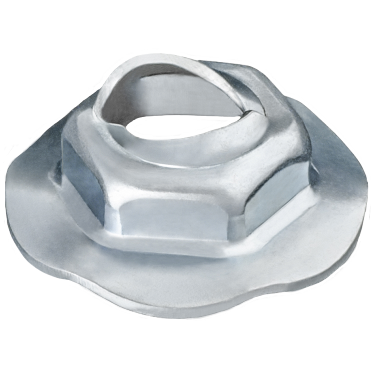 Auveco Thread Cutting Nut 6.3mm Stud Size - Zinc