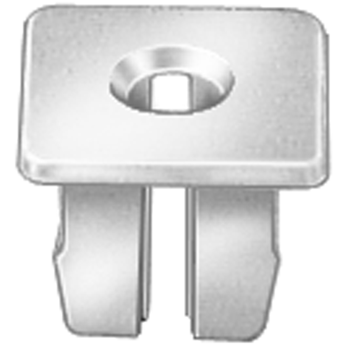 Auveco Headlight Bezel Nylon Nut #6 Screw Size