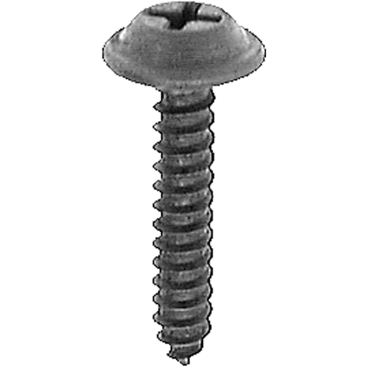 Auveco Phillips Flat Washer Hd T.s. #10 X 1 Black