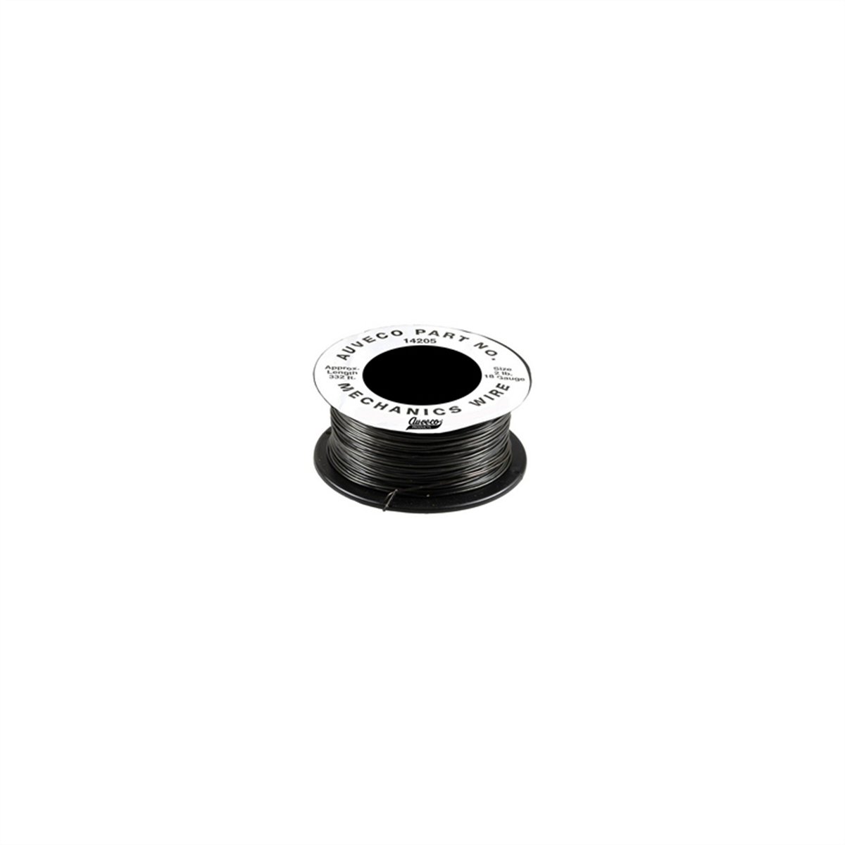 Auveco 14208 Soft Annealed Mechanics Wire, 480 Ft L, Black, Steel
