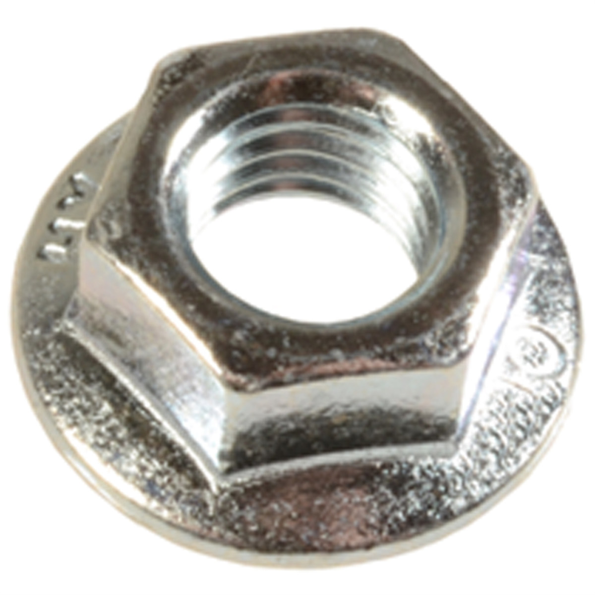 Auveco Spin Lock Nut W/serration M8-1.25 17mm O.d.