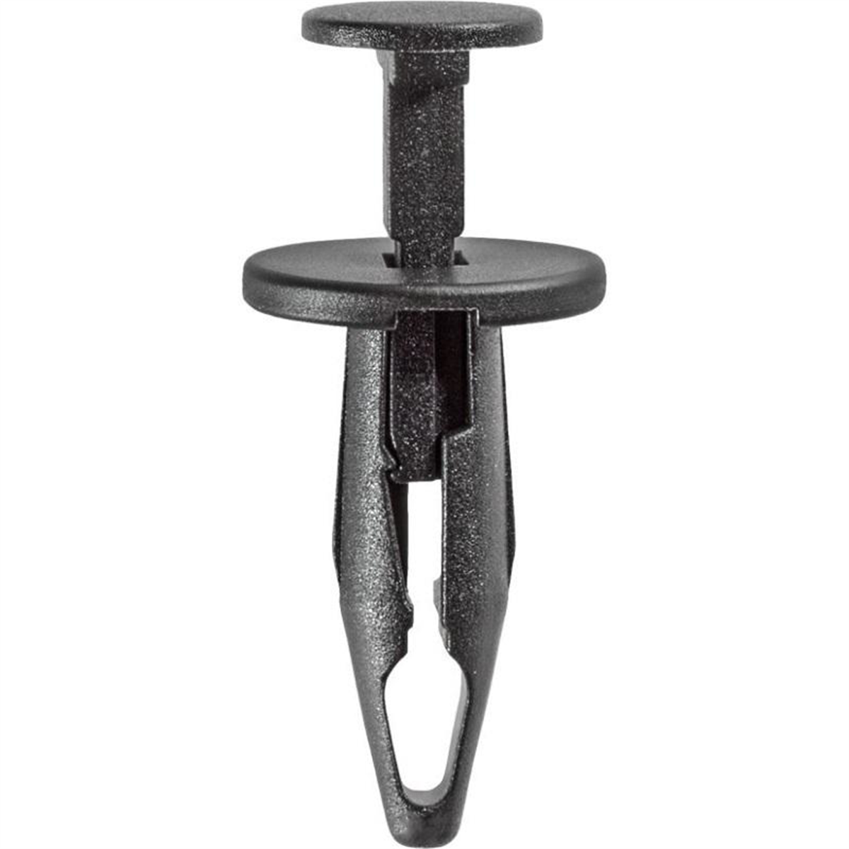 Auveco 17103 Push-type With Closed End Type 3 Fascia Retainer, 15 Mm Dia Head X 23 Mm L Stem X 6 Mm Hole, Nylon