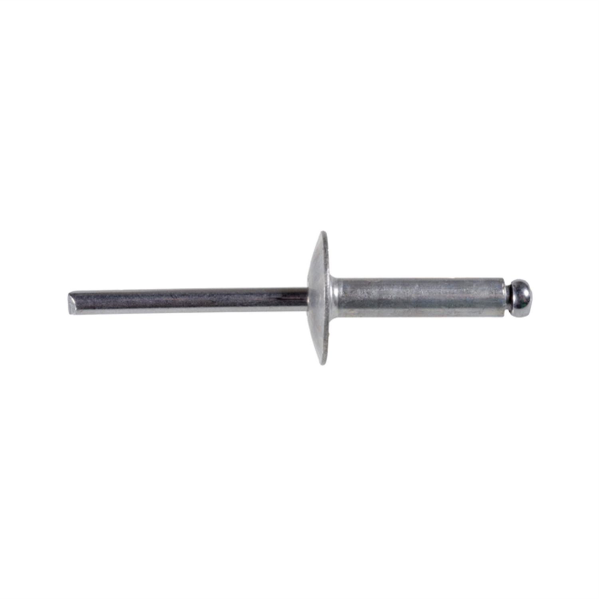Auveco Lge Flange Rivet 3/16 Dia. 1/2-5/8 Grip Alum/stl