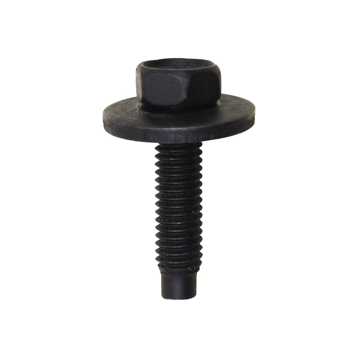 Auveco M6-1.0 X 25mm Hex Head Sems 19mm O.d. Phosphate
