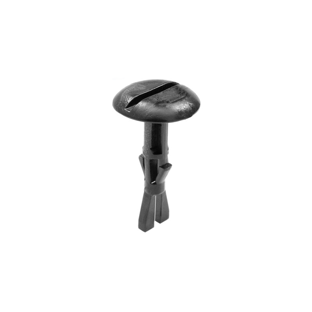 Auveco 20757 Front Fender And Bumper Cover Pin Retainer, 15 Mm Dia Head X 25 Mm L Stem, Nylon, Black