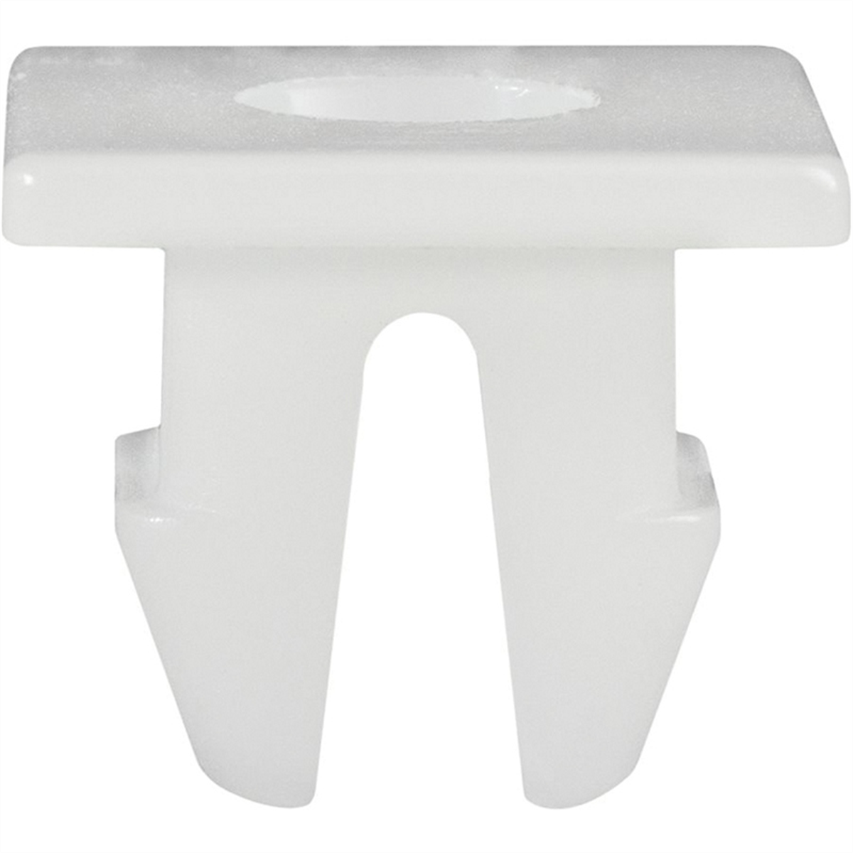 Auveco 20895 Front Bumper Nut, M5.5 Mm Screw X (14 X 16 Mm) Head X 10 Mm L Stem, Nylon, Natural