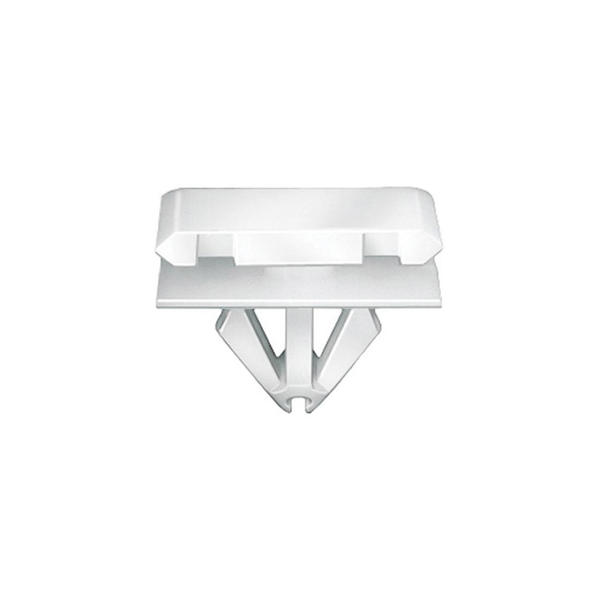 Auveco 20934 Body Side Molding Clip, (12 X 20 Mm) Head X 11 Mm L Stem X 9 Mm Hole, Nylon, White