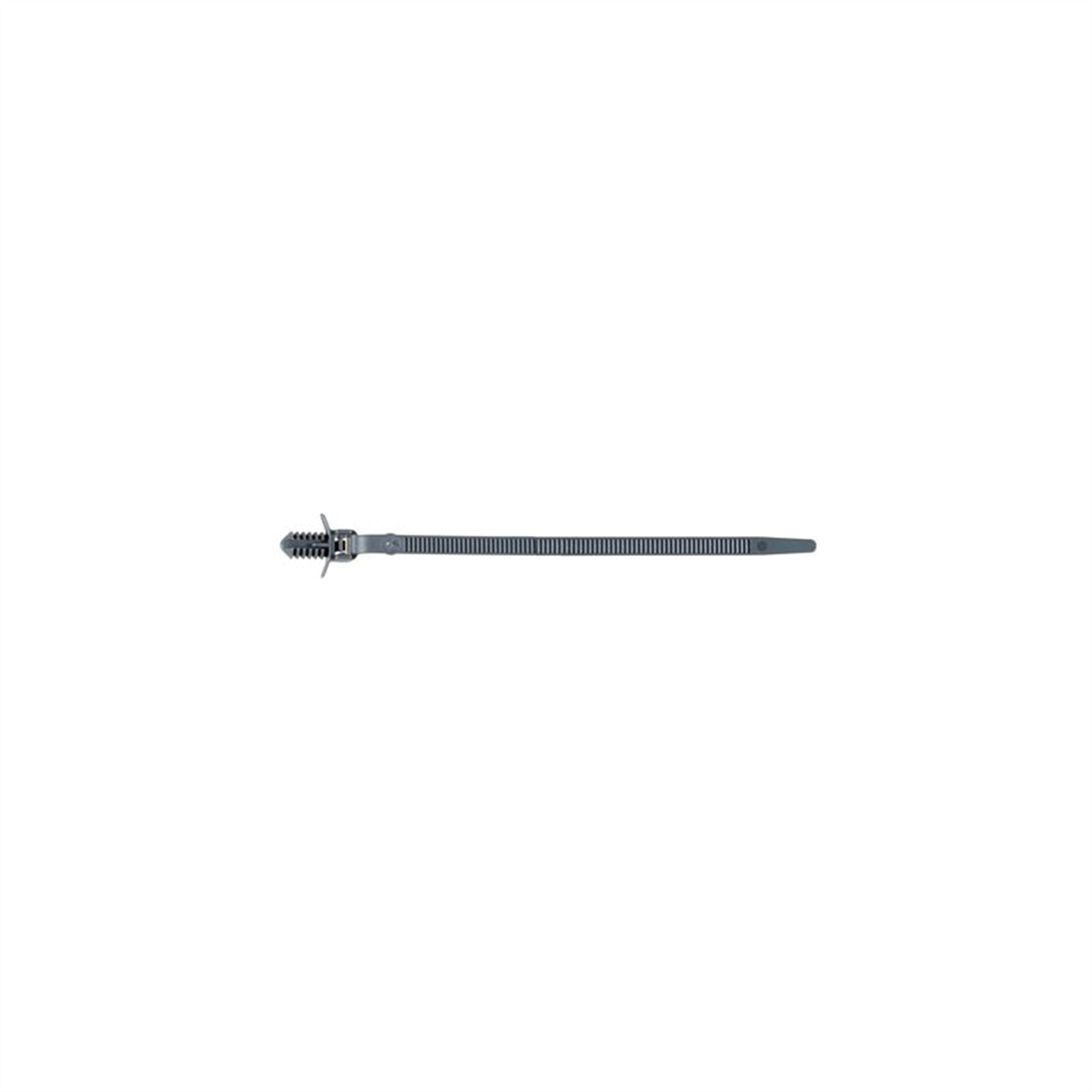 Auveco 21203 Cable Tie, 155 Mm L X 5 Mm W, Nylon, Gray