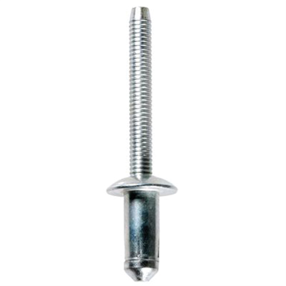 Auveco 21286 Specialty Rivet, 1/4 In Dia, 3/16 To 17/64 In Grip Range, Steel