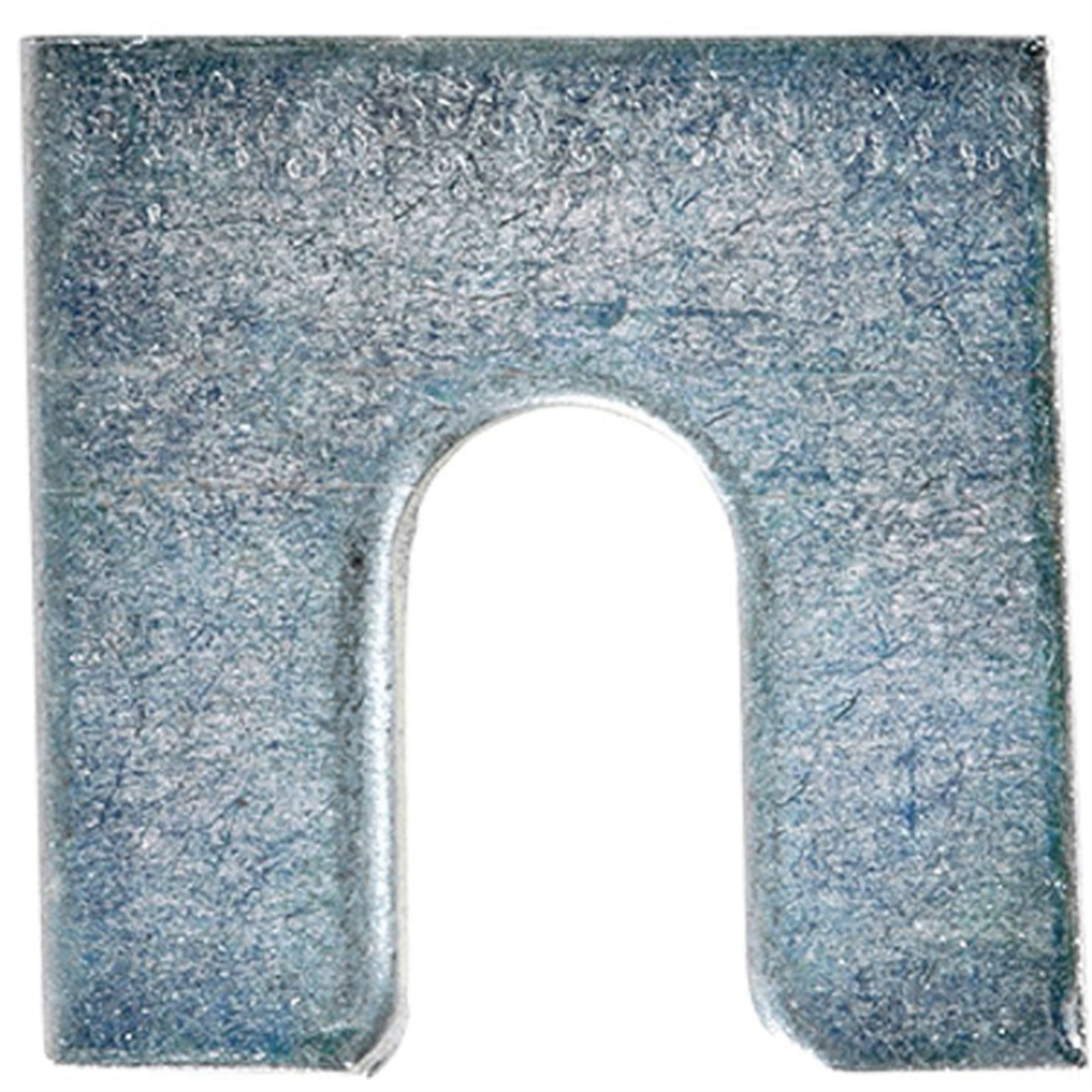 Auveco 3155 Shim, 1/16 In Thk X 3/8 In Slot X 1-1/4 X 1-1/8 In, Zinc